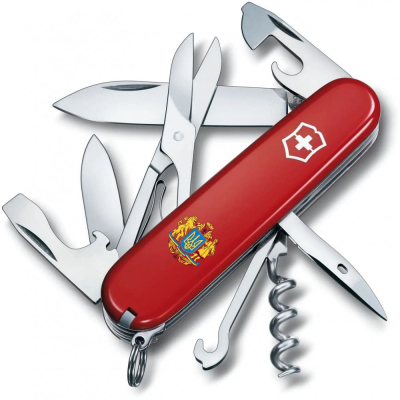 Ніж Victorinox Climber Ukraine Red 