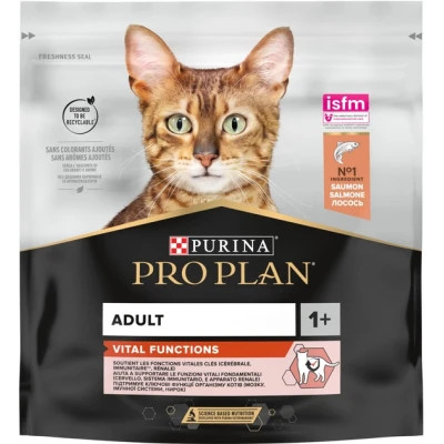 Сухий корм для кішок Purina Pro Plan Original з лососем 400 г (7613036545037)