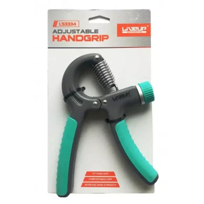 Еспандер LiveUp Adjustable Handgrip для долоні зелений 10-40кг LS3334-g (6951376160666)