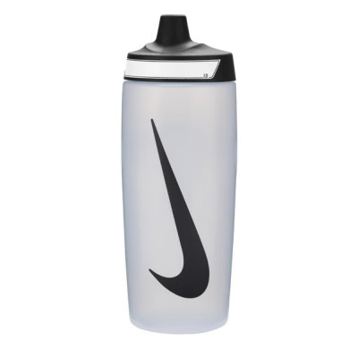 Пляшка для води Nike Refuel Bottle 18 OZ білий, чорний 532 мл N.100.7665.125.18 (887791745088)