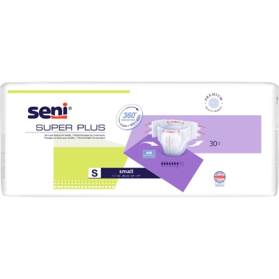 Підгузки для дорослих Seni Super Plus Small 55-80 см 30 шт. (5900516803568)