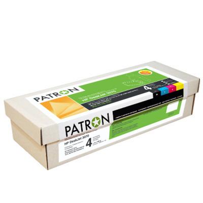 Комплект перезаправних картриджів Patron HP DeskJet 3070 (4 шт+чрн) (CIR-PN-H178-050)