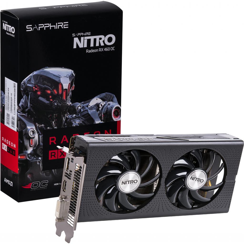 Відеокарта Sapphire Radeon RX 460 4096Mb NITRO OC (11257-02-20G)