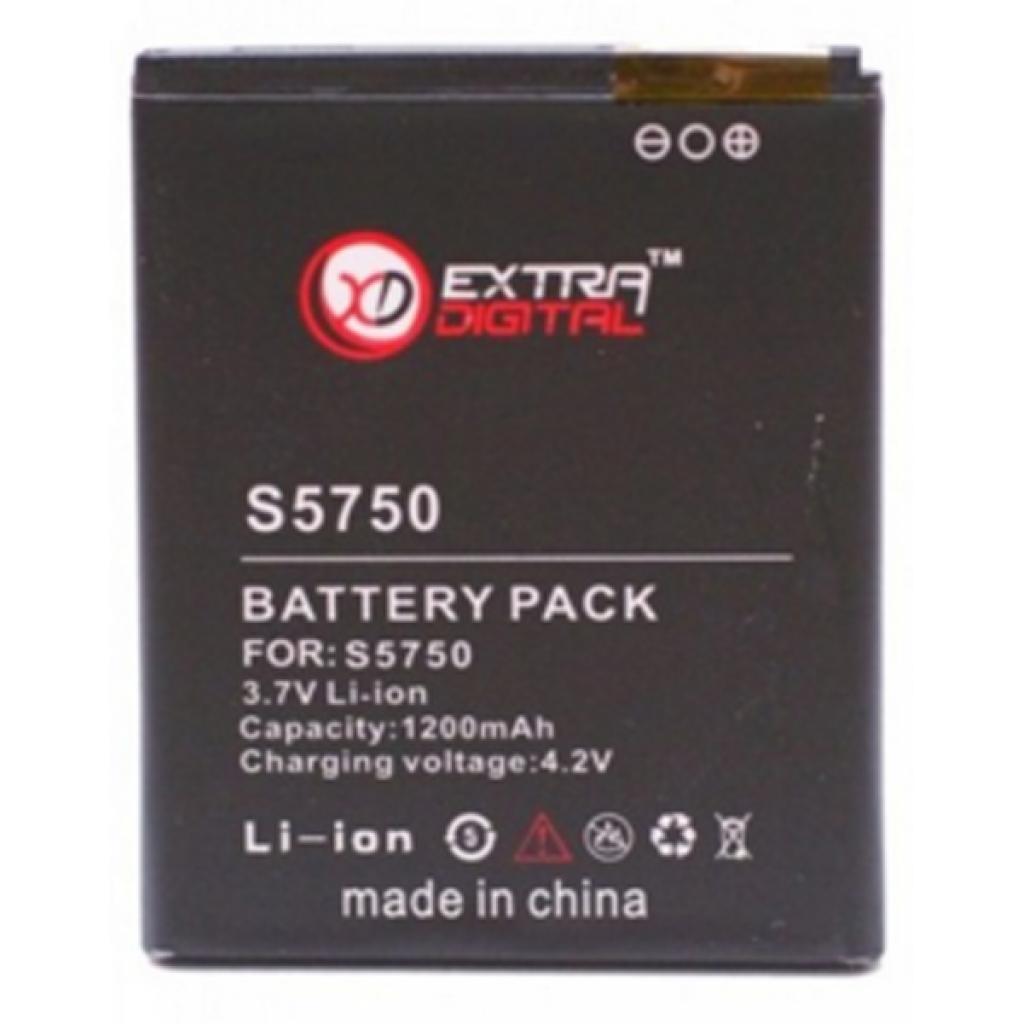 Акумуляторна батарея для телефону Extradigital Samsung GT-S5750 Wave (1200 mAh) (DV00DV6116)