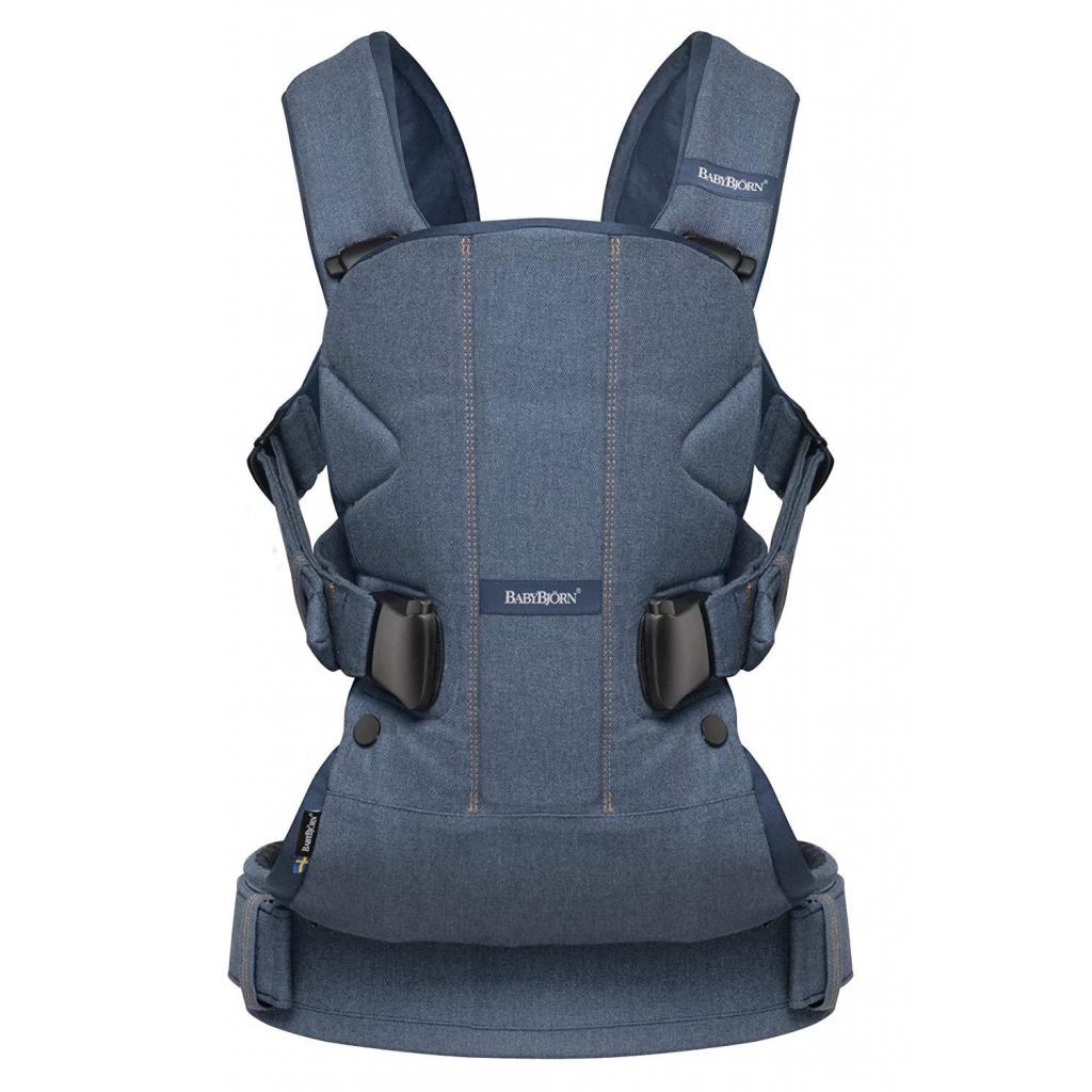 Рюкзак-переноска Baby Bjorn Baby Carrier One Classic Темно-синій (98051)