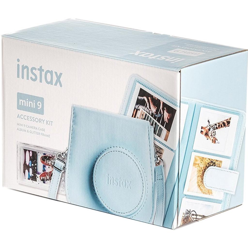 Набір аксесуарів до фотокамери Fujifilm INSTAX ACCESSORY BUNDLE Ice Blue (чехол, фоторамка и фотоаль (70100138067)