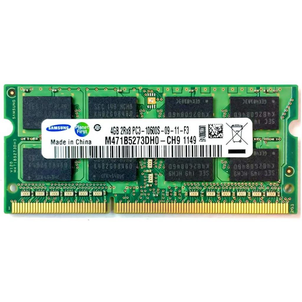 Модуль пам'яті для ноутбука SoDIMM DDR3 4GB 1333 MHz Samsung (M471B5273DH0-CH9 Ref)