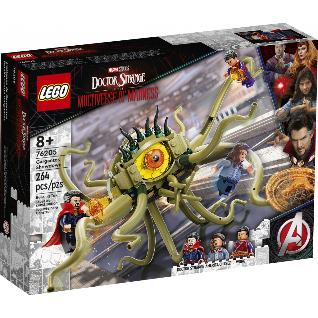 Конструктор LEGO Super Heroes Marvel Схватка с Гаргантосом 264 деталі (76205)