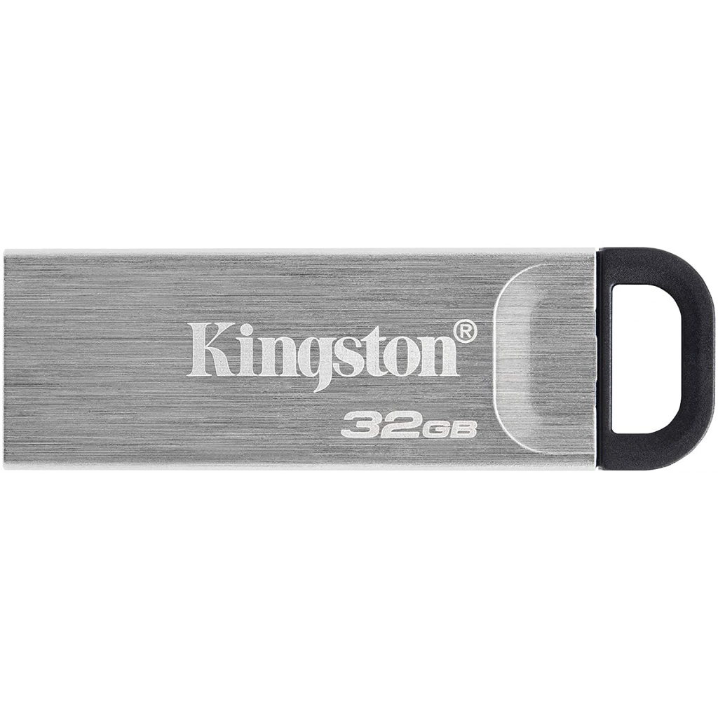 USB флеш накопичувач Kingston 32GB DT Kyson Silver/Black USB 3.2 (DTKN/32GB)