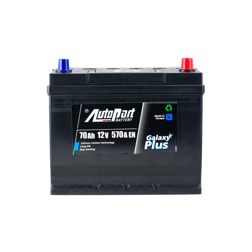 Акумулятор автомобільний AutoPart 70 Ah/12V Japan Euro Plus (ARL070-080)