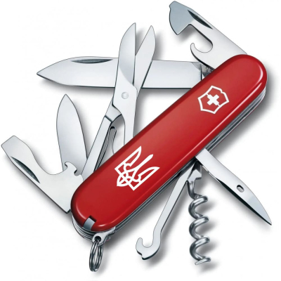 Ніж Victorinox Climber Ukraine Red 