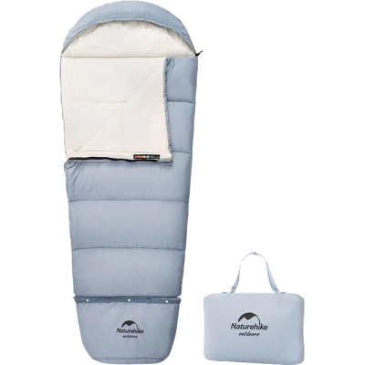 Спальний мішок Naturehike С300 NH21MSD01 Baby Blue (6927595774649)