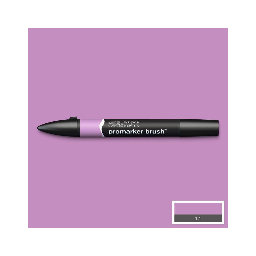 Маркер Winsor&Newton двосторонній Brushmarker, (V746) Дика орхідея (884955042908)