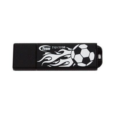 USB флеш накопичувач Team 32Gb T121 black w/lottery (TG032GT121BX)