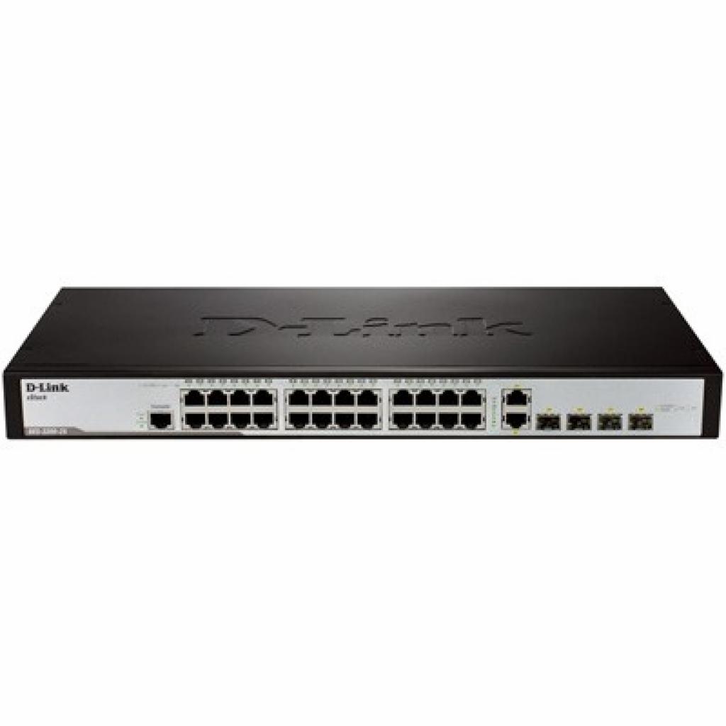 Комутатор мережевий D-Link DES-3200-28P