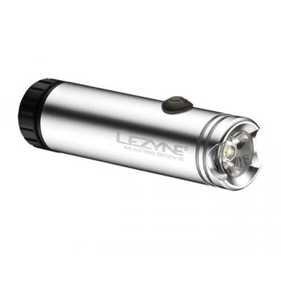 Передня велофара Lezyne LED MACRO DRIVE FRONT серебристый (4712805 978052)