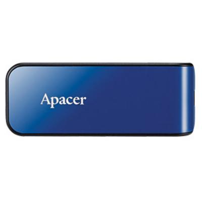 USB флеш накопичувач Apacer 4GB AH334 blue USB 2.0 (AP4GAH334U-1)