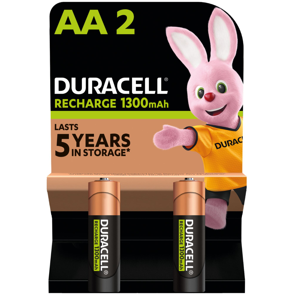 Акумулятор Duracell AA HR6 1300mAh * 2 (5000394039186 / 81367175)