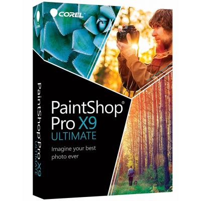 ПЗ для мультимедіа Corel PAINTSHOP PRO X9 UL ML Minibox EU (PSPX9ULMLMBEU)