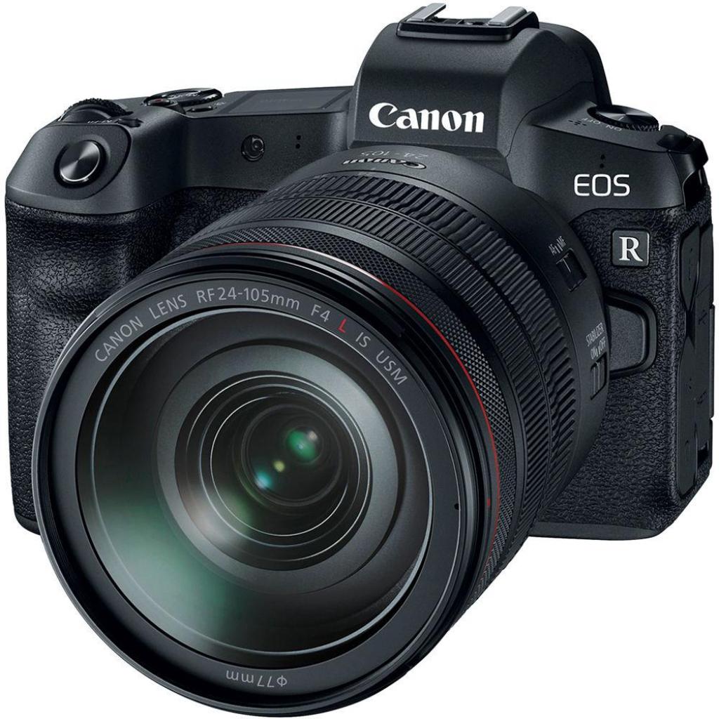 Цифровий фотоапарат Canon EOS R RF 24-105L kit + адаптер EF-RF (3075C060)