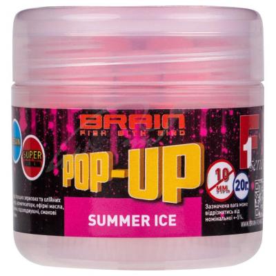 Бойл Brain fishing Pop-Up F1 Summer Ice (свіжа малина) 08mm 20g (1858.04.85)