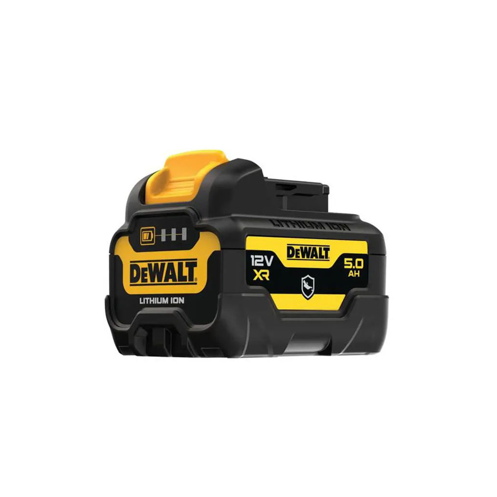 Акумулятор до електроінструменту DeWALT 12 В, 5 Аг, час заряджання 50 хв, вага 0.42 кг (DCB126)