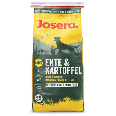 Сухий корм для собак Josera Ente&Kartoffel 900 г (4032254745303)