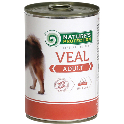 Консерви для собак Nature's Protection Adult Veal 400 г (KIK24629)