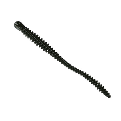 Силікон рибальський Nomura Glitter Rib Worm 120мм 3,5гр. цвет-080 (white glitter) 6шт (NM71008012)