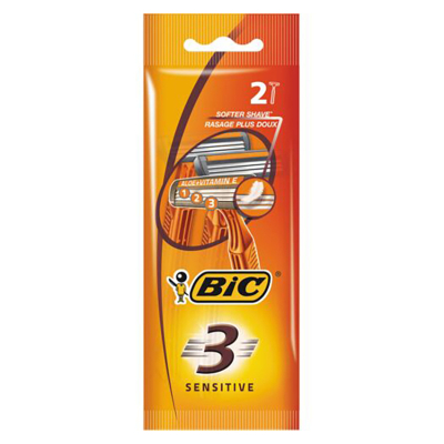 Бритва Bic 3 Sensitive 2 шт. (3086123221673)