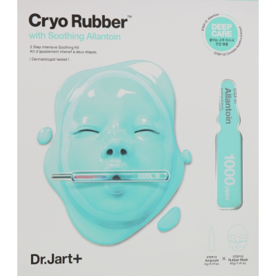 Маска для обличчя Dr.Jart+ Cryo Rubber With Soothing Allantoin Альгінатна Заспокійлива з алантоїном 44 г (8809642714526)