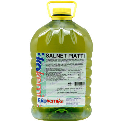 Засіб для ручного миття посуду Ekokemika Clean Line Salnet Piatti Lemon 5 л (570379)