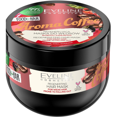 Маска для волосся Eveline Cosmetics Food For Hair Aroma Coffee 500 мл (5901761988949)