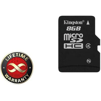 Карта пам'яті Kingston 8Gb microSDHC class 4 (SDC4/8GBSP)