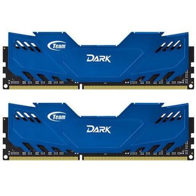 Модуль пам'яті для комп'ютера DDR3 8GB (2x4GB) 1866 MHz Dark Series Blue Team (TDBED38G1866HC9KDC01)