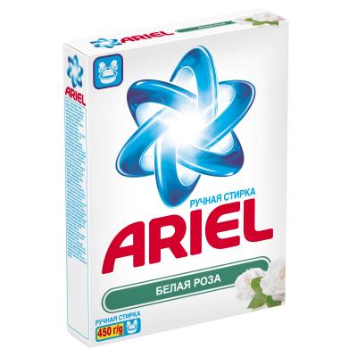 Пральний порошок Ariel Белая Роза 450 г (5413149828223)