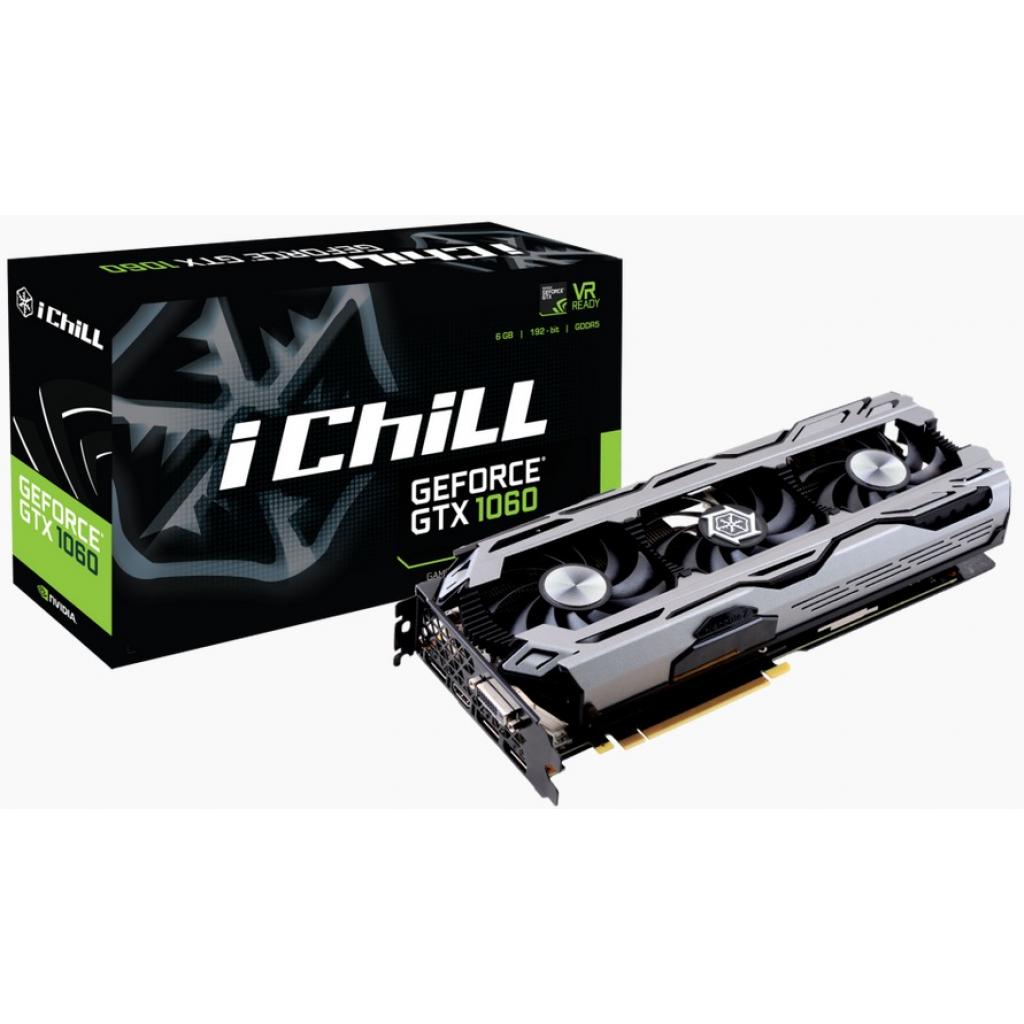 Відеокарта Inno3D GeForce GTX1060 6144Mb iChill HerculeZ X3 (C1060-1SDN-N5GNX)