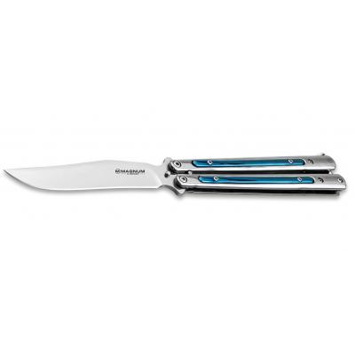 Ніж Boker Magnum Balisong Blue (06EX406)