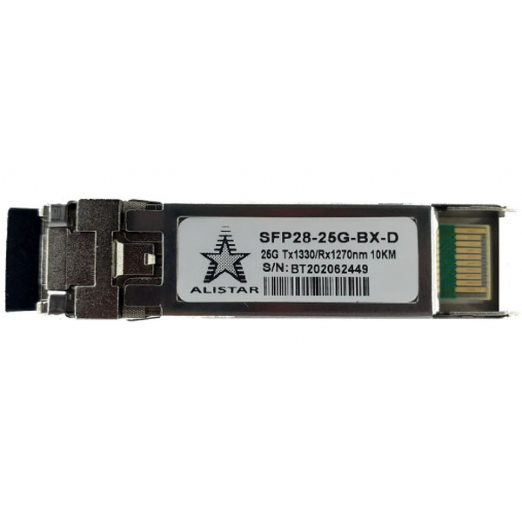 Модуль SFP Alistar Модуль SFP28 25G LR 2SM CWDM Duplex LC 10KM 1270 (SFP28-LR-C-27)