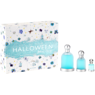 Набір косметики Halloween Blue Drop туалетна вода 100 мл, 30 мл та 4.5 мл (8431754006949)