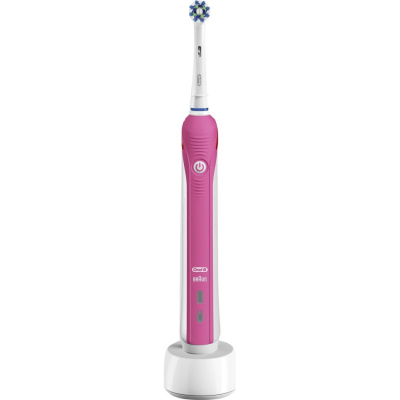 Електрична зубна щітка Oral-B PRO2 2500 D 501.513.2 X Pink Cross Action