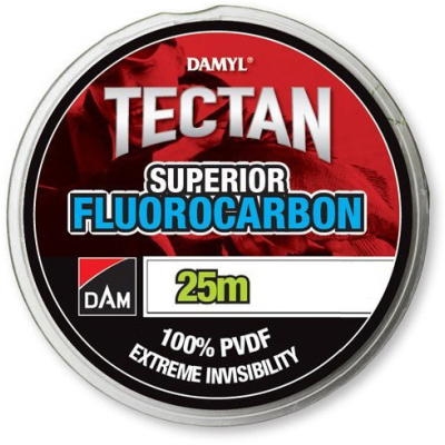 Волосінь DAM Tectan Superior Fluorocarbon NEW 0,12 мм 25 м 1,3 кг Clear (60625)