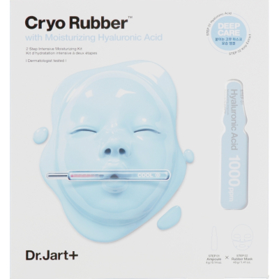 Маска для обличчя Dr.Jart+ Cryo Rubber with Moisturizing Hyaluronic Acid Альгінатна Зволоження 44 г (8809642714533)