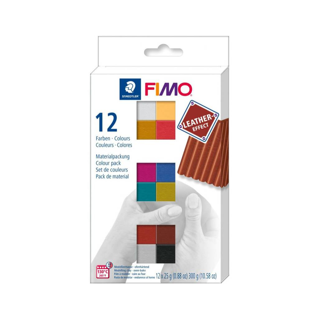 Пластика Fimo Effect Colours 12 кольорів х 25 г (4007817053331)