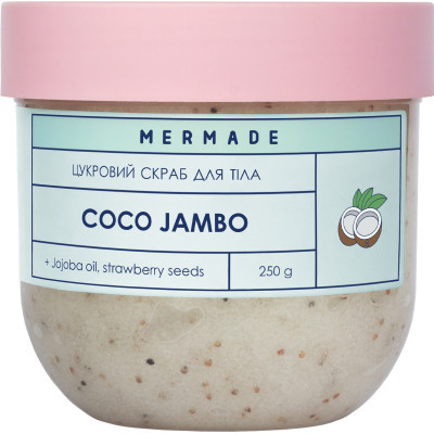 Скраб для тіла Mermade Coco Jambo Цукровий 250 г (4820241303724)