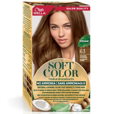 Фарба для волосся Wella Soft Color Безаміачна 63 - Карамель (3614228865807)