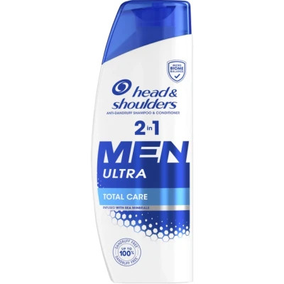 Шампунь Head & Shoulders Men Ultra Total Care 2 в 1 Комплексний догляд Проти лупи 330 мл (8700216304801)