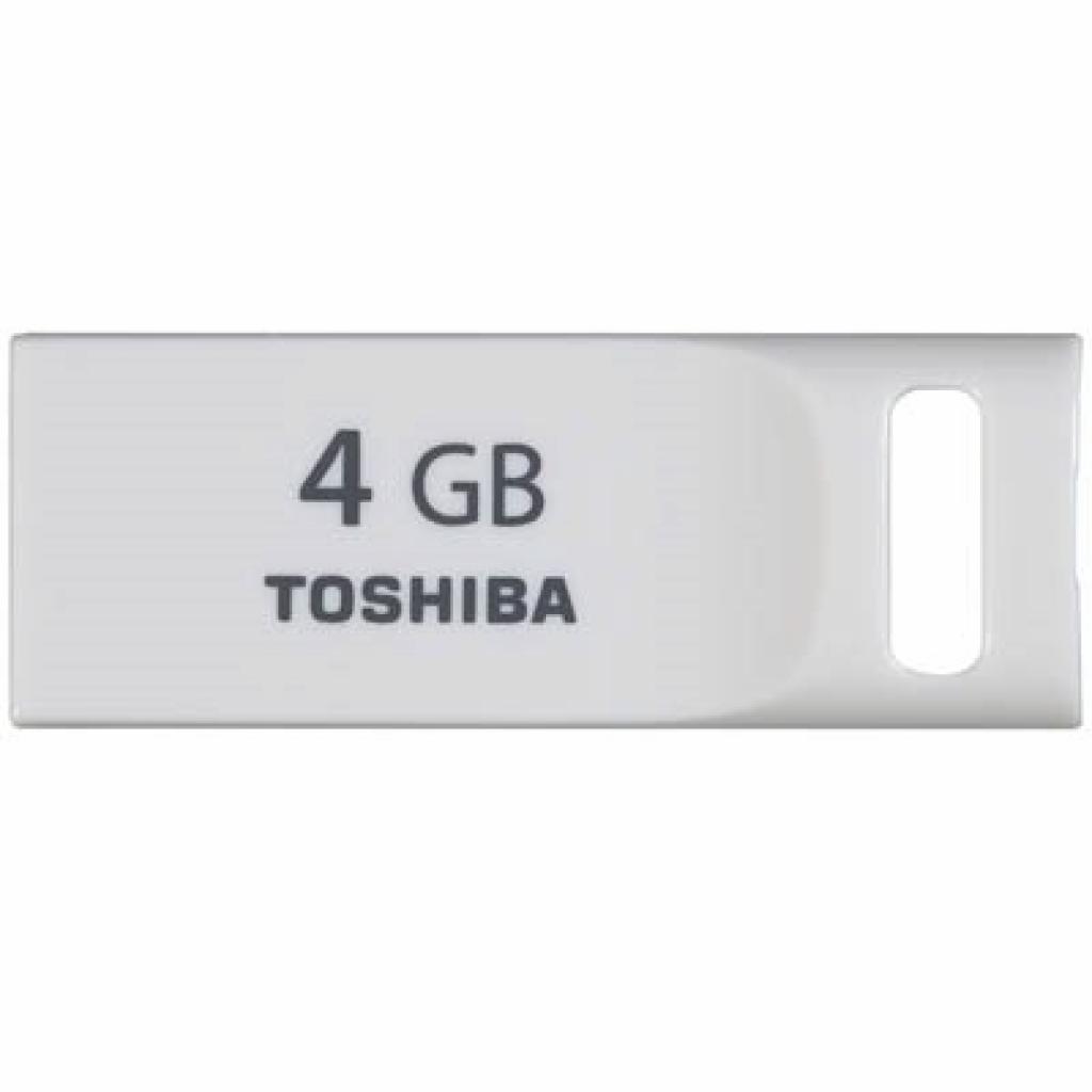 USB флеш накопичувач Toshiba 4Gb SURUGA White (THNU04SIPWHITE(BL5)