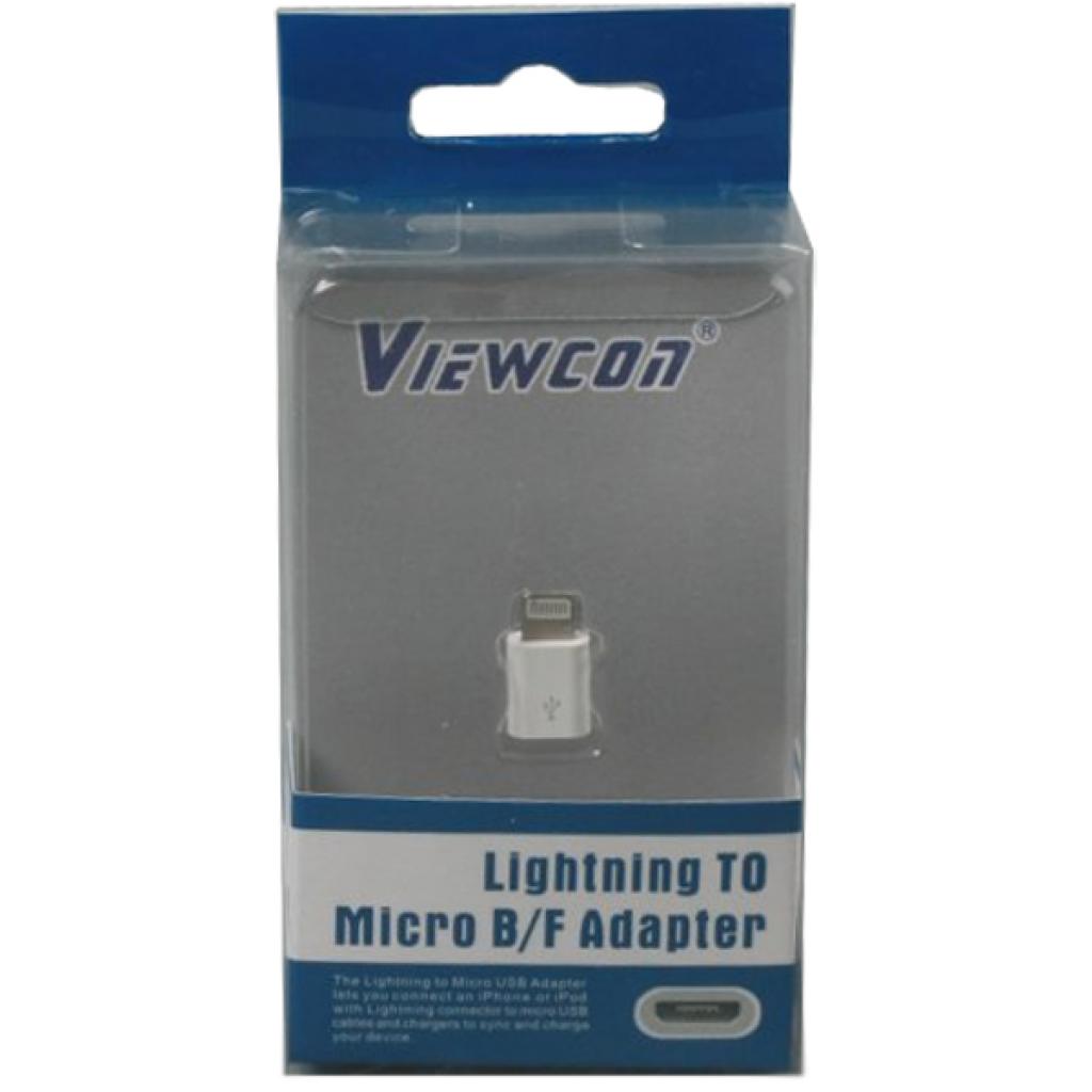 Перехідник Lightning to Micro USB B/F Viewcon (VP 006)