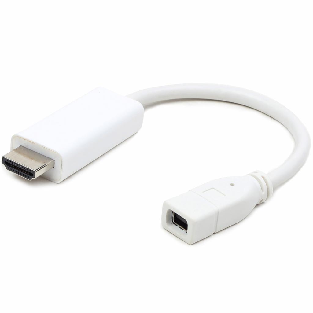 Перехідник mini DisplayPort to HDMI Cablexpert (A-mDPF-HDMIM-001-W)